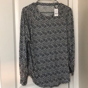 NWT LOFT long sleeve top